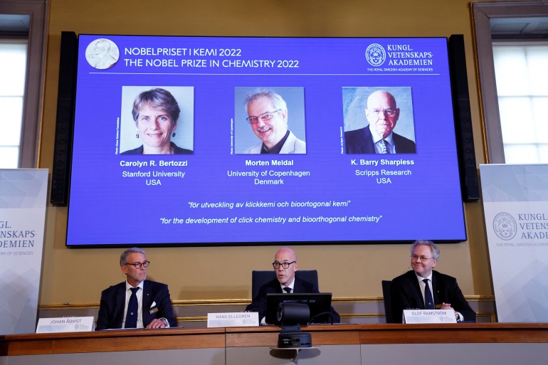 Meet Carolyn Bertozzi, Barry Sharpless and Morten Meldal: Nobel Prize Winners for Chemistry