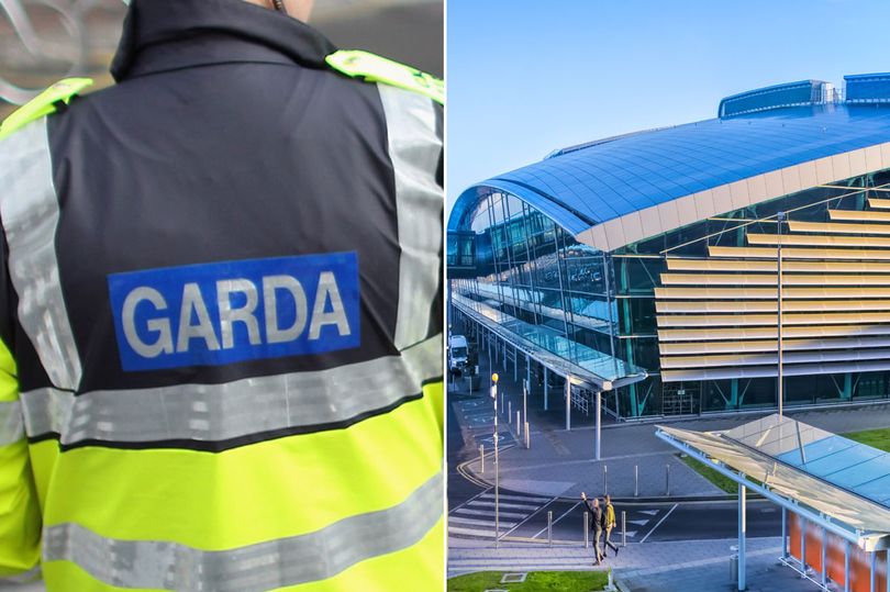 Who is the female Gardai officer who was arrested at Dublin airport after being caught with cocaine?